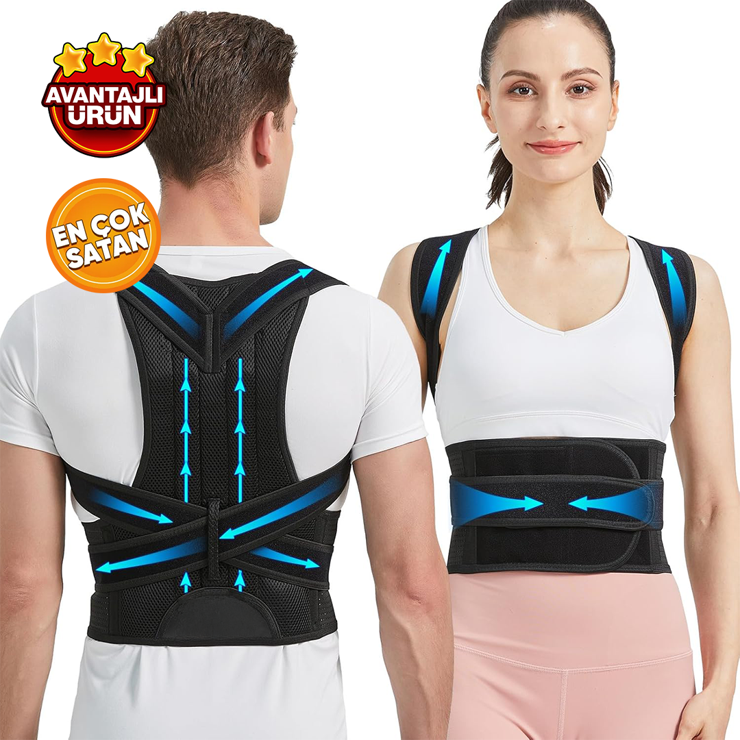 Kamburluk Önleyici Dik Duruş Korsesi | Sekors®
