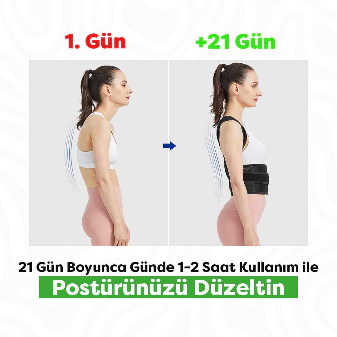 Kamburluk Önleyici Dik Duruş Korsesi | Sekors®