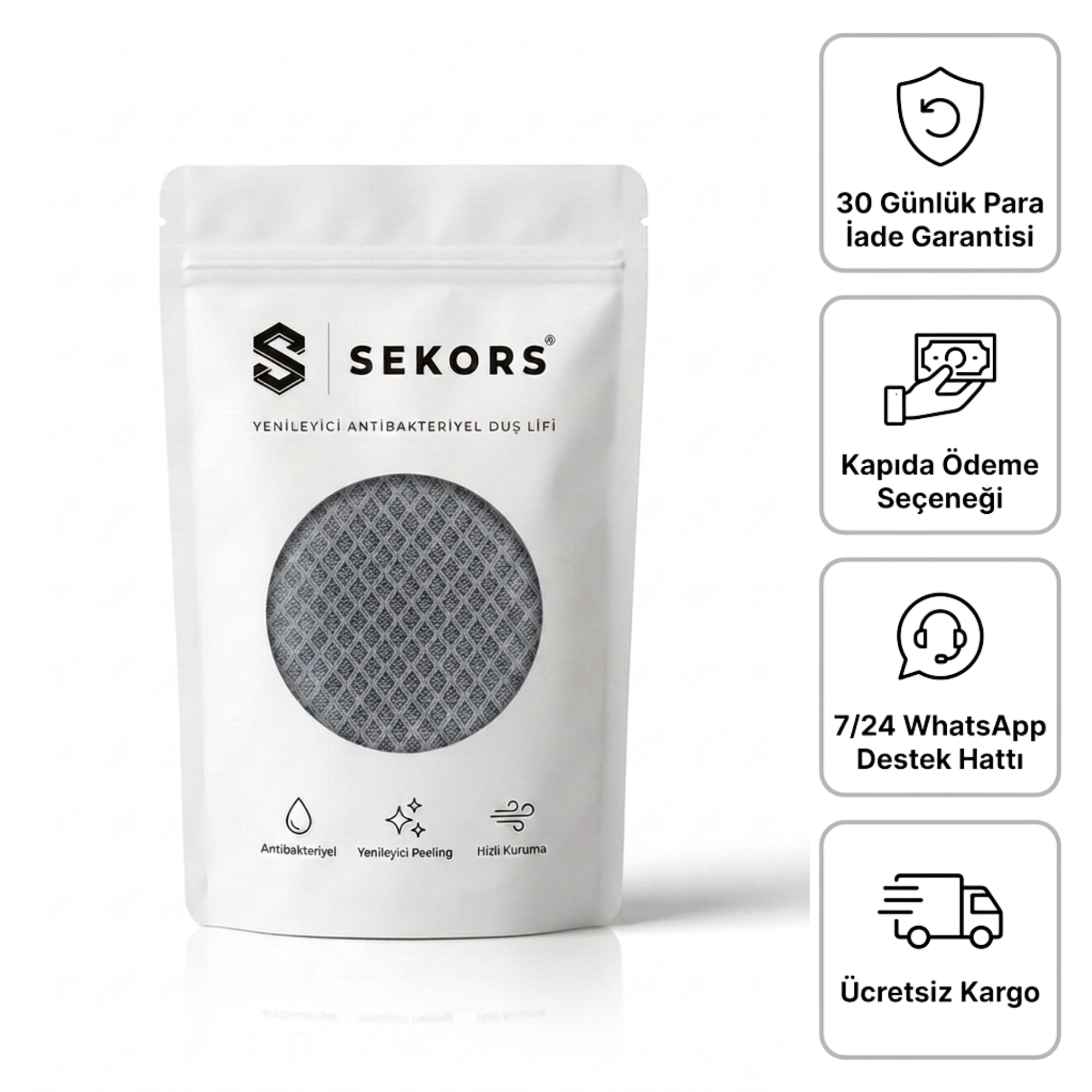 Sekors® Antibakteriyel Peeling Lifi