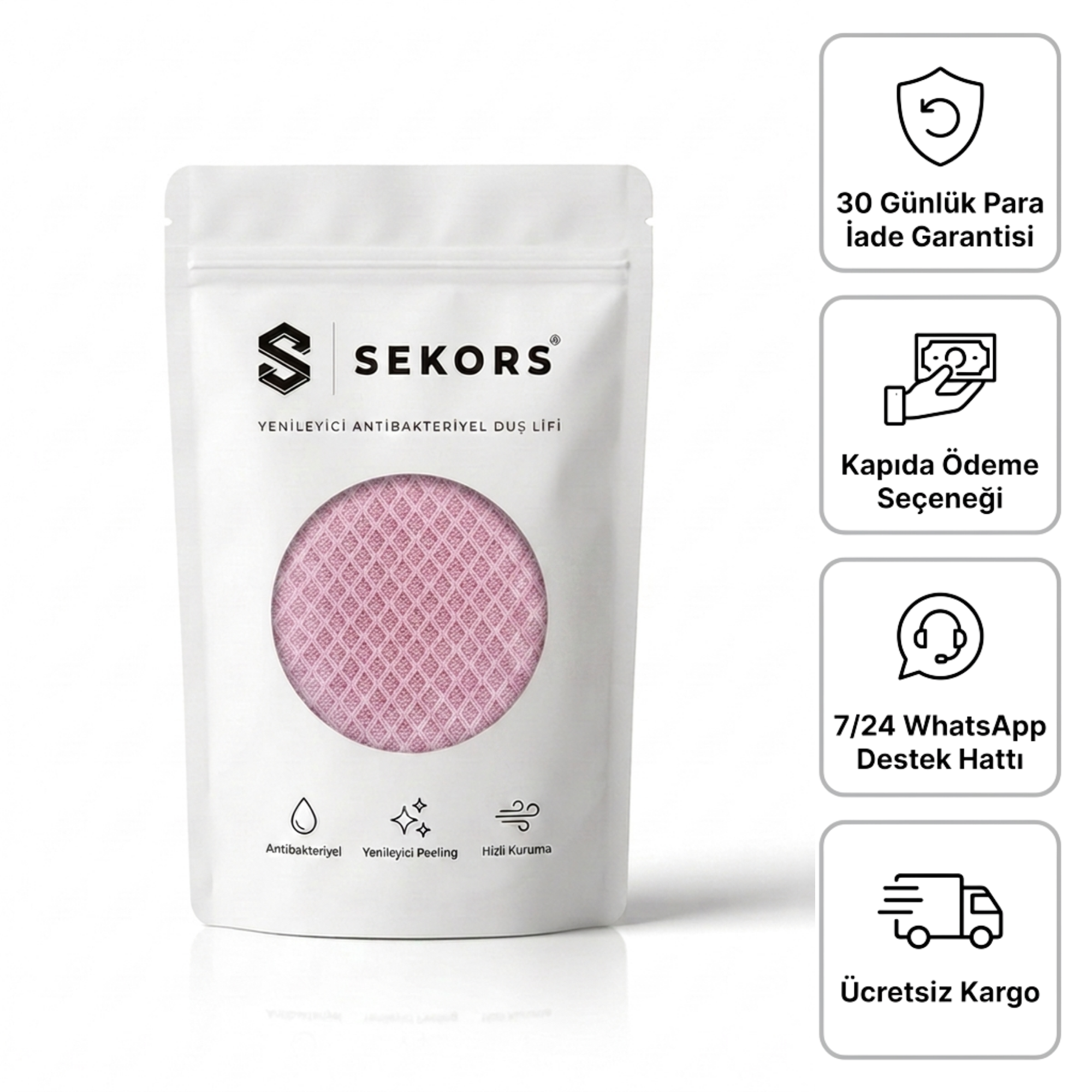 Sekors® Antibakteriyel Peeling Lifi