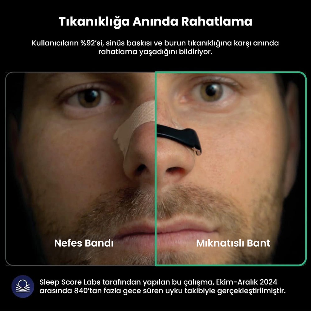 Mıknatıslı Burun Bandı